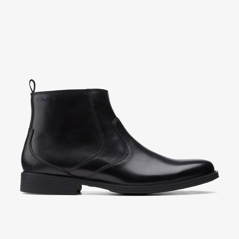 Clarks Whiddon Zip Crne | CLKS-84413